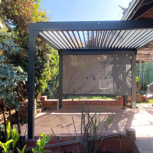 Cortina para pérgolas 270 x 218 cm - 270 x 218 cm