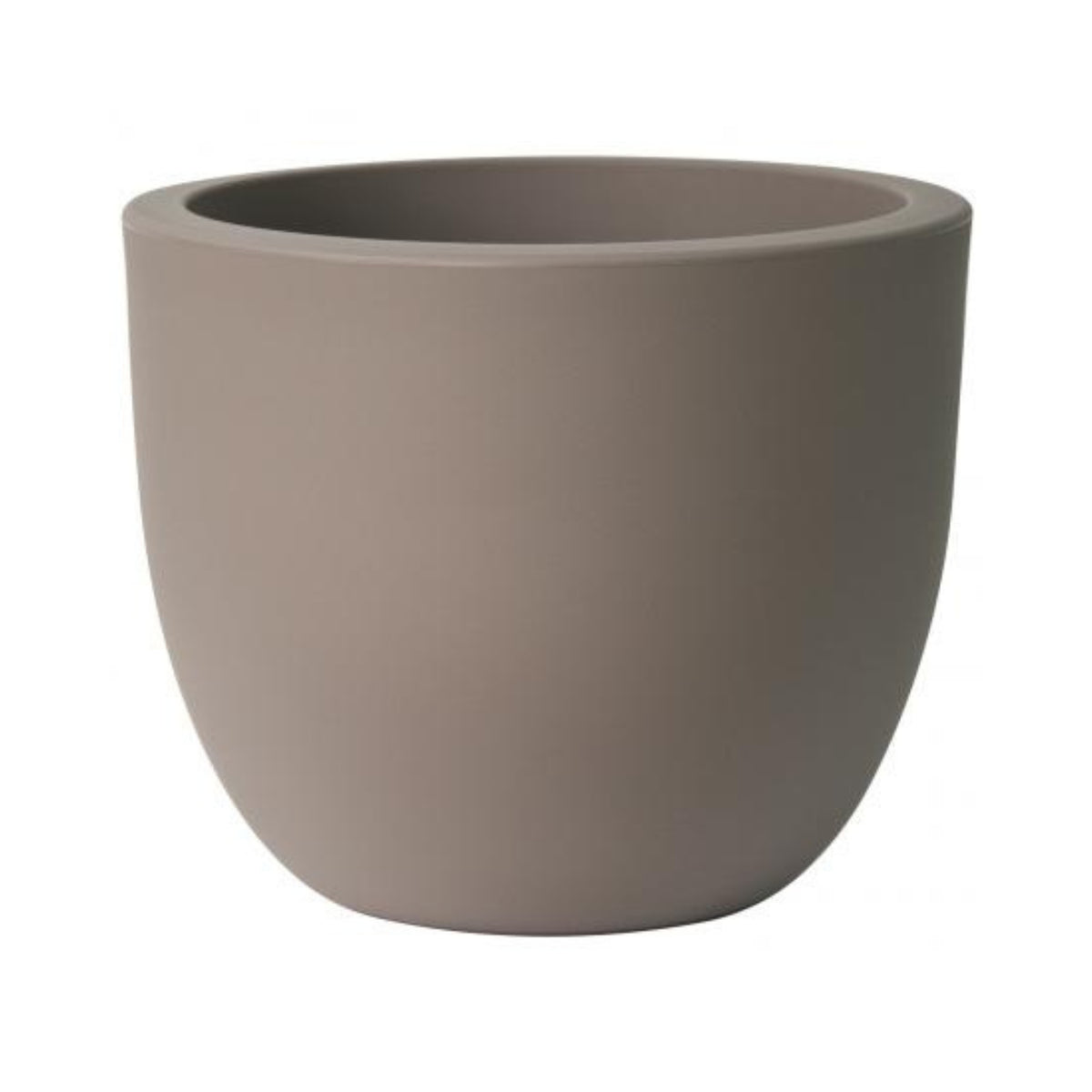 Macetero doble pared Liviano Euro3plast Etria 54x44 cm - Taupe