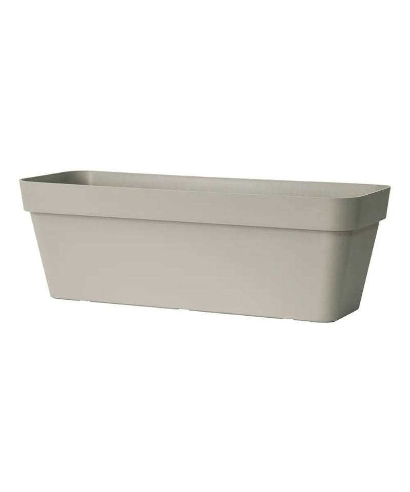 Jardinera con plato MITU PAC 50x18x17 cm - Arena